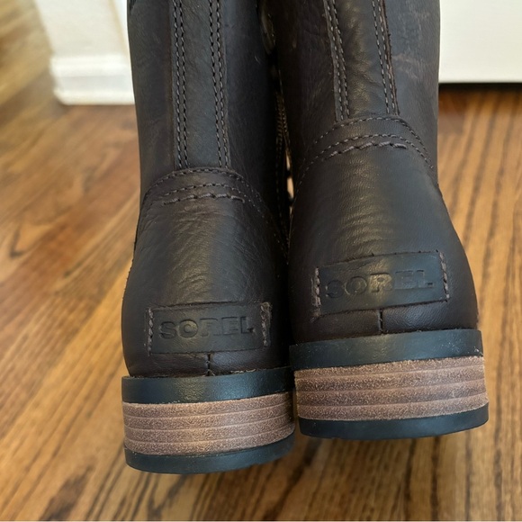 NEW Sorel | Women’s Emelie Short Lace-Up Cozy Waterproof Boots Brown Sz 9 - Picture 5 of 8